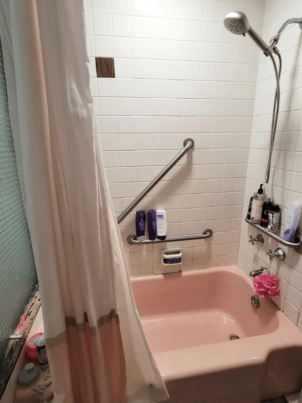 Before shower renovation - Tub Replacement