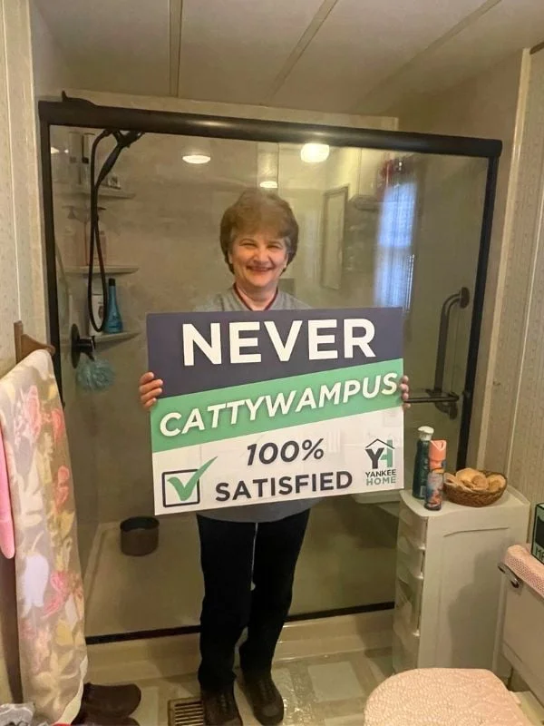 Customer yard sign testimonial 3